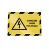 Plakatas Rėmelis dokumentams DURABLE DURAFRAME® SECURITY A4, geltonas/juodas, 2 vnt.