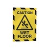 Plakatas Rėmelis dokumentams DURABLE DURAFRAME® SECURITY A4, geltonas/juodas, 2 vnt.