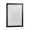 Plakatas Durable DURAFRAME WALLPAPER A4 Inforahmen Juodas