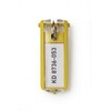 Staples Kabės DURABLE KEY CLIP geltona raktų pakabukas, pakuotėje 6 vnt.
