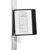 Laikiklis Durable DURABLE SichttafelwandhalterVarioMagnetWall 10 Sichtt. schw