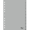 Laikiklis Durable DURABLE Zahlenregister A4 1-20 PP volldeckend grau