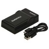 Duracell įkroviklis su USB laidu, skirtas DR9967/LP-E10