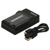 Duracell įkroviklis su USB laidu DRC13L/NB-13L