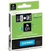 Juostelė DYMO D1 12mm x 7m, vinilinė, balta ant juodo / S0720610 45021