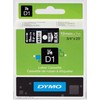 D1, žymėjimo juosta, 19mm, baltas tekstas ant juodo juostos, 7m - 45811 DYMO / S0720910