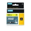 DYMO 18490 RHINO Nailono Juostelė 12mm x 3,5m (geltona / juodas šifras)