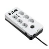 Eaton PB6UD viršįtampių ribotuvas 6 AC išvestis(ys / čių) 220 - 250 V Juoda, Balta 1,5 m