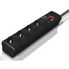Eaton PS4D viršįtampių ribotuvas 4 AC išvestis(ys / čių) 220 - 250 V Juoda, Balta 1 m