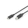 Ednet USB 3.1 Type-C į B CM/BM jungiamasis laidas 1,8 m, 84333