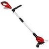 Akumuliatorinė žoliapjovė Einhell GE-CT 18 Li Power X-Change (240mm pjovimo plotis, 20 plastikinių peiliukų, be akumuliatoriaus ir kroviklio)