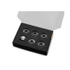 Ek Water Blocks Ek Vanduo Blocks EK Vanduo blokai EK-Quantum Torque HDC 16 colių, 6 vnt. pakuotė, satino titano spalvos