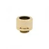 Ek Water Blocks Ek Vanduo Blocks EK Vanduo Blocks EK-Torque HDC 14 fitting straight G1/4 inch female thread to 14mm OD hard tube – auksinis