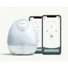 Elvie Doppelmilchpumpe - 150 ml - Electronic - Transparent - Baltas