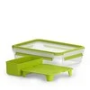 Emsa Clip&Go Brunchbox 518099 1,2l Skaidrus/Žalias
