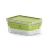 Emsa CLIP &amp; GO Priešpiečių dėžutė XL, lunch box (žalias/transparent, with inserts)