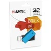 Mėlyna Emtec USB2.0 C350 32GB Brick Mėlyna