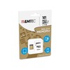 Atminties kortelė Karta Emtec Elite Gold Micro SDHC 16 GB 10 klasės UHS-I/U1 (ECMSDM16GHC10GP)