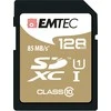 Atminties kortelė EMTEC ECMSD128GXC10GP - 128 GB - SDXC - Class 10 - 85 MB/s - 21 MB/s - Juodas,Brown