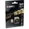 Atminties kortelė Karta Emtec Speedin Pro Micro SDXC 128 GB 10 klasės UHS-I/U3 A1 V30 (ECMSDM128GXC10SP)