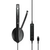 EPOS ADAPT 130T USB-C II Laidinės, vienpusės USB-C ausinės, sertifikuota Microsoft Teams, optimizuota UC