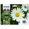 Epson Daisy C13T18164022 rašalo kasetė Originalus Juoda, Žydras, Rausvai raudona, Geltona 1 vnt