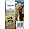 Epson Elephant Singlepack Light Magenta 24 Claria Photo HD rašalas - Originalus - Pigmentinis rašalas - Šviesiai purpurinis - Epson - - Expression Photo XP-960 - Expression Photo XP-950 - Expression Photo XP-860 - Expression Photo... - 1 vnt. (s)