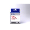 Epson LK-4WRN (C53S654011) Label Cartridge Standard, Raudona on Baltas 12mm (9m)