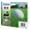 Rašalas golfo kamuoliukas Multipack Epson 4 spalvų 34XL DURABrite Ultra | 48,7 ml
