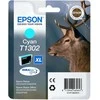 Epson T1302 rašalo kasetė, žalsvai mėlyna