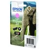 Epson Elephant Singlepack Light Magenta 24 Claria Photo HD rašalas - Originalus - Pigmentinis rašalas - Šviesiai purpurinis - Epson - - Expression Photo XP-960 - Expression Photo XP-950 - Expression Photo XP-860 - Expression Photo... - 1 vnt. (s)