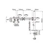 Equip 650151 monitoriaus laikiklis arba stovas 68,6 cm (27″) Stalas Juoda