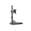 Laikiklis Equip 13"-32" pasukamas monitoriaus stalo stovas, 75 x 75 mm, 100 x 100 mm, -45 - 45°, -90 - 90°, aliuminis, plastikas, juodas
