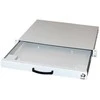 Equip 19" Tastatur-/Mausschublade abschl./Telesk 1U RAL7035