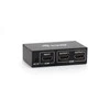Equip įrengti 332712 2 prievadų HDMI skirstytuvą HDMI lizdą su 2x HDMI lizdo adapteriu juodu