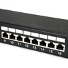 Equip Equip Patchpanel 24x RJ45 Cat5e 19" FTP 1HE juodas