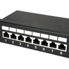 Equip Equip Patchpanel 24x RJ45 Cat5e 19" FTP 1HE juodas