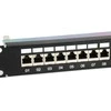 Equip Patchpanel 24x RJ45 Cat6A 19 FTP 1HE ISO/IEC juodas