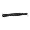 Equip Patchpanel 25x RJ45 Cat3 19" UTP 1HE ISDN juoda