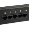 Equip Patchpanel 25x RJ45 Cat3 19" UTP 1HE ISDN juoda