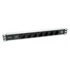 Equip Steckdosenleiste 19(1HE)7fach Schuko16A.1.8m Kabl. si