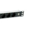 Equip Steckdosenleiste 19(1HE)7fach Schuko16A.1.8m Kabl. si