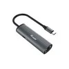Adapteris AV Equip Equip Dock USB-C->RJ45 10/100/1000 + 100W PD 0,15m gr