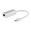 Adapteris USB Equip USB-C - RJ-45 Sidabrinė (133454)