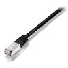 Equip Patchkabel Cat5e Crossov. SF/UTP 2xRJ45 5.00m sw PVC Polybeutel