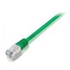 Equip Patchkabel Cat6 S/FTP 2xRJ45 0.25m grün LSZH Polybeutel