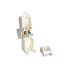 Equip FCF25 FCF25 e83B1 Lyties keitiklis / kabeliai RJ-45 LSA Baltas