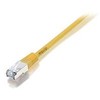 Equip Patchcord, S/FTP, Cat6A, PIMF, HF, 15m, geltona (605668)