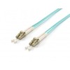 Equip Patchcord stiklo pluošto krosnis LC-LC, DUPLEX, MM 50/125, OM3, LSOH, 1 m (255411)