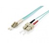 Equip LC optinių skaidulų kabelis - SC Multimode Duplex OM3, 20m (255318)